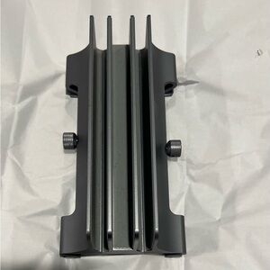 Adjustable Gray Metal Stand